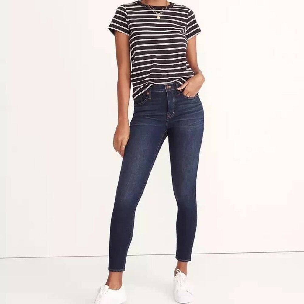 Madewell 9” Mid-Rise Skinny Jeans Size 27